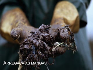 ARREGAÇA AS MANGAS.
 