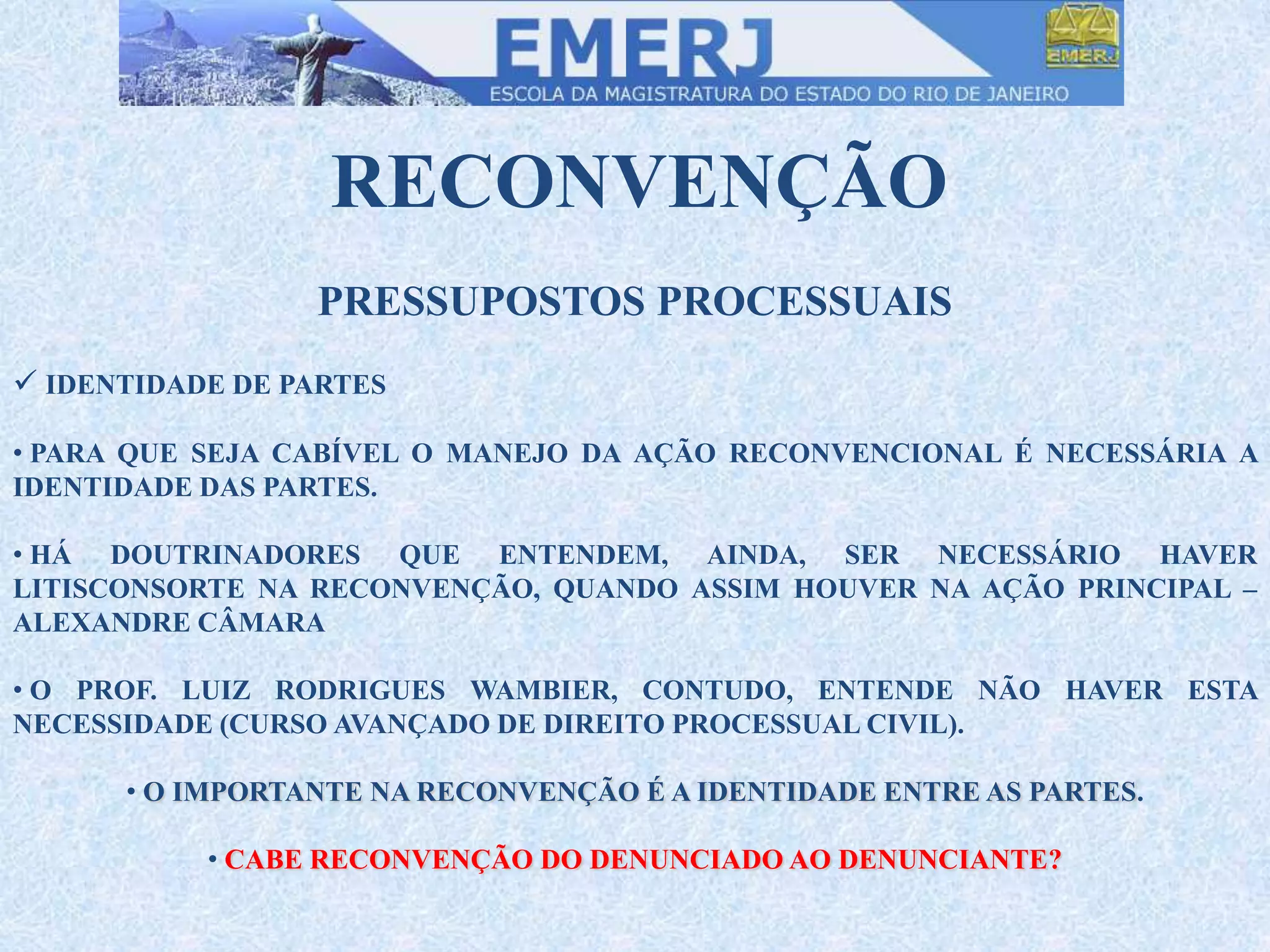 Reconvenção
