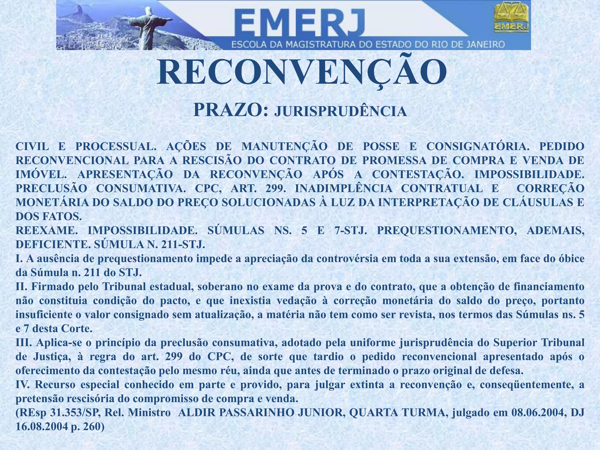 Reconvenção
