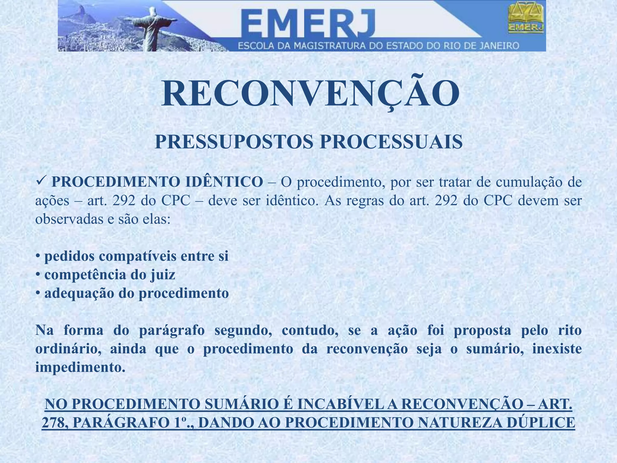 Reconvenção