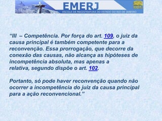 Reconvenção