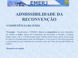 Reconvenção