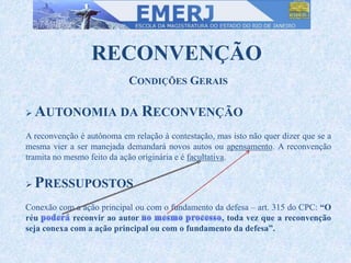 Reconvenção