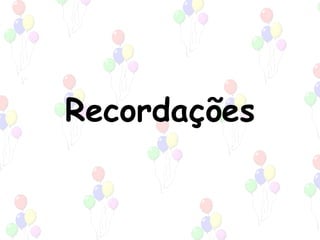 Recordações 