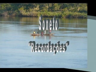 "Recordações" Soneto 