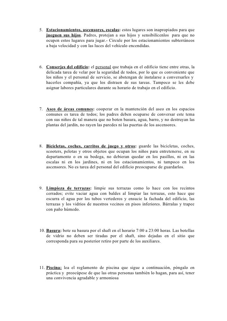 Recordatorio Para Nuestros Vecinos