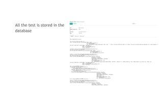 Record Automated Integration Tests through the UI | PDF