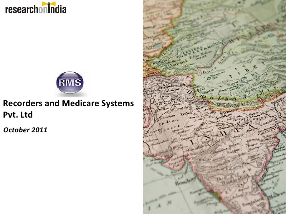 Recorders and Medicare Systems Pvt Ltd. Company Profile