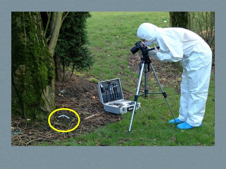 Recording a crime scene