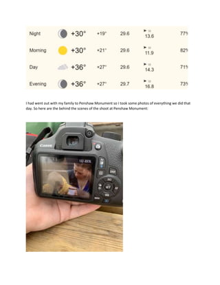 I had went out with my family to Penshaw Monument so I took some photos of everything we did that
day. So here are the behind the scenes of the shoot at Penshaw Monument:
 