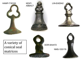 HAMP-71E530
DOR-9A4472
NMS-1D5176
A variety of
conical seal
matrices
LIN-EAD042KENT-
A8BAC7
 