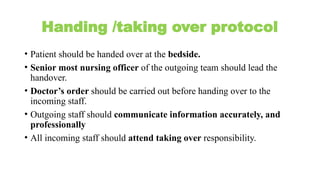 record keeping and handing taking over.pptx