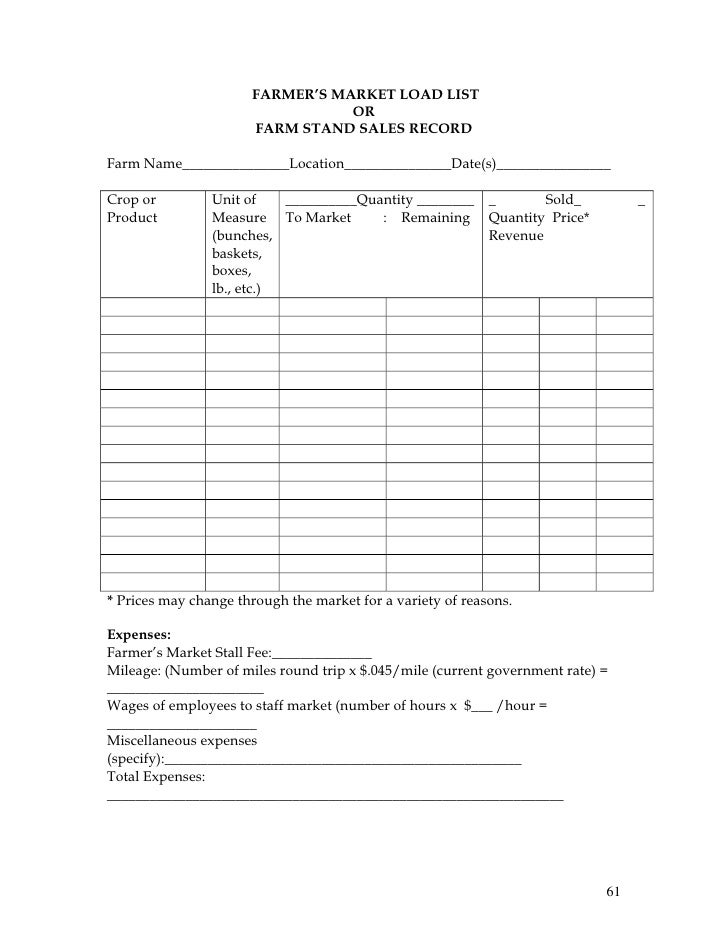 Record-keeping and Budgeting Workbook for Organic Crop Producers (dra…