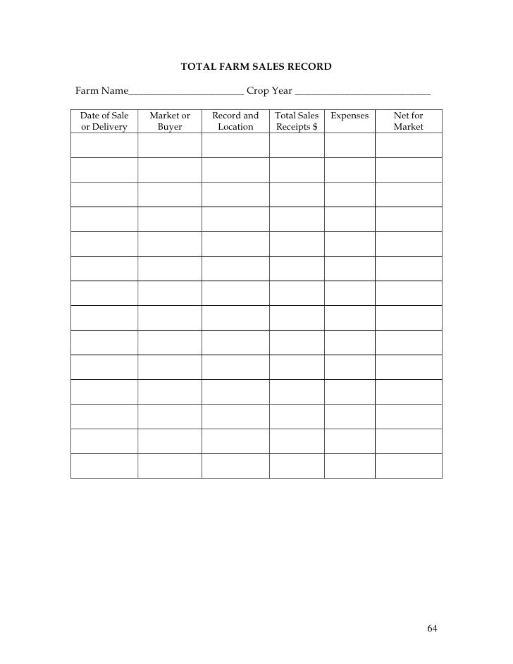 Record-keeping and Budgeting Workbook for Organic Crop Producers (dra…