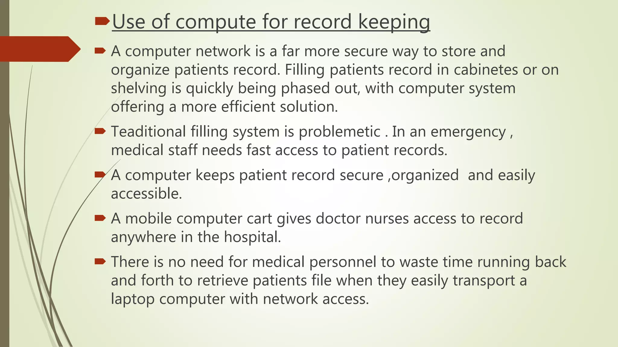 Record keeping in operation theater | PPTX