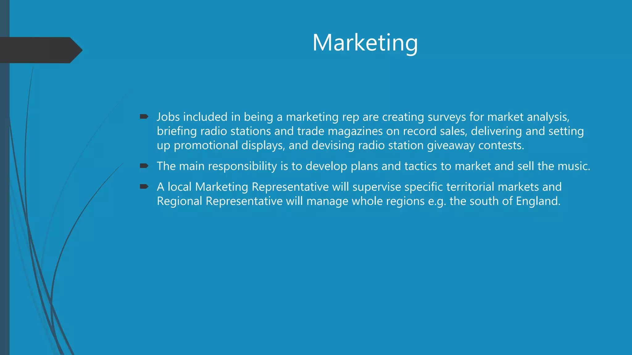 Record label job roles | PPTX