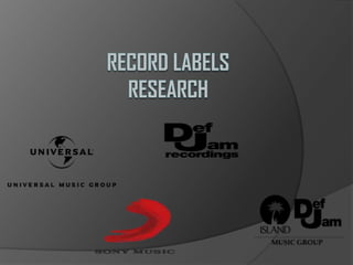 Record LabelsResearch 