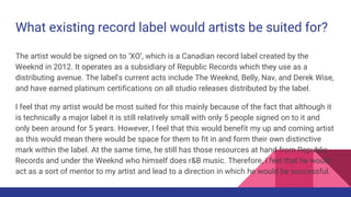 Record labels | PPTX