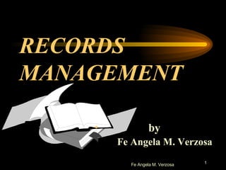 RECORDS MANAGEMENT ,[object Object]