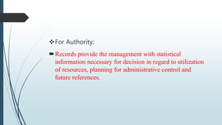 Records and reports maintained in nursing college | PPTX