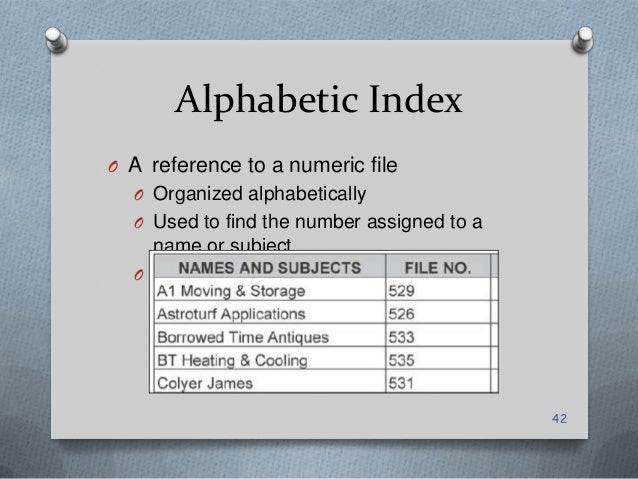 Records management image.