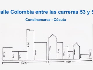 Calle Colombia entre las carreras 53 y 54 Cundinamarca - Cúcuta 