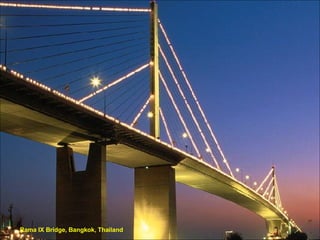 Rama IX Bridge, Bangkok, Thailand 