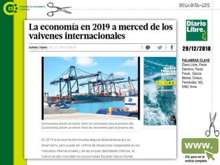 Recorta-CES
Clic para ver la
noticia completa
PALABRAS CLAVE
Diario Libre, Pacto
Eléctrico, Pacto
Fiscal, García
Michel, Ciriaco,
Fernández, NG,
END, firma
29/12/2018
 