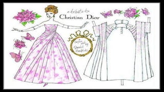 Recortables Moda Dior