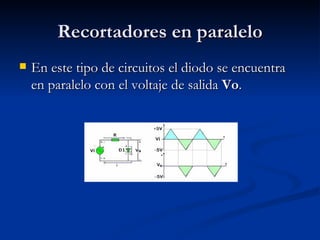 Recortadores Serie Y Paralelo | PPT