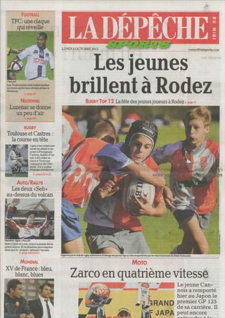 Recortes Prensa TOP 12 Rodez-FRA 2011