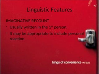Recount text wwwwwsaweqeqwwqwqdddddsds.ppt