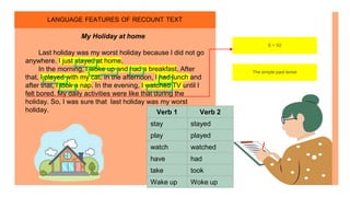 PPT Recount Text (part 2)