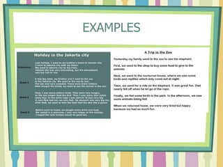 EXAMPLES
 