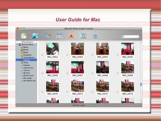User Guide for Mac 
