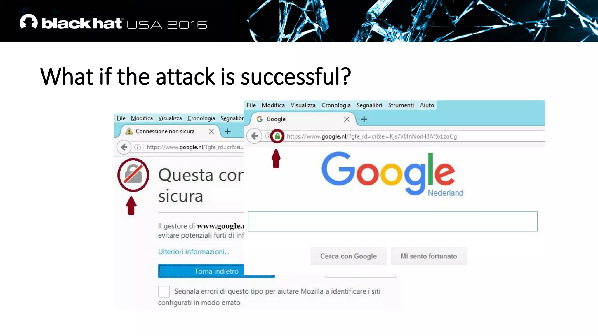 What if the attack is successful?
 