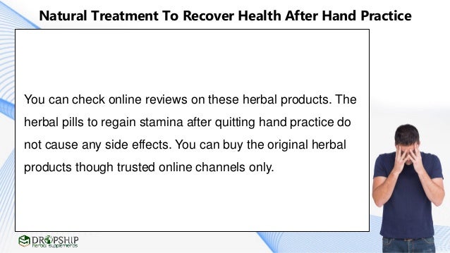 natural treatment to recover health after hand practice regain energy