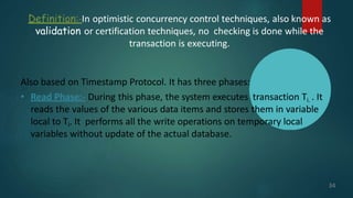 db unit 4 dbms protocols in transaction | PPTX