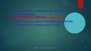 db unit 4 dbms protocols in transaction | PPTX