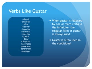 Imperfect Trigger WordsAveces- sometimesCadames – every monthNunca – neverSimpre- alwaysTodos los dias – every dayTodo el tiempo- all the timeMuchasvesces- many times