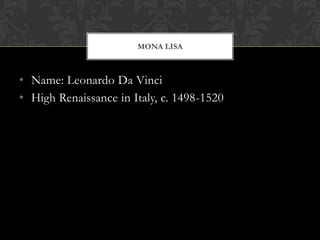 Venetian High RenaissanceVenus of urbino