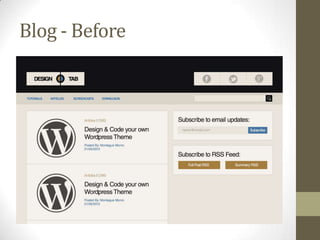 Blog - Before

 