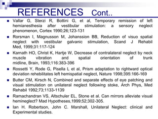 Recovering repressed visual memories and in parietal lobe syndrome ...