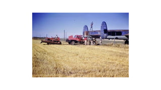 Recovery of a Lancaster Bomber aircraft - 1960 Alberta, Canada