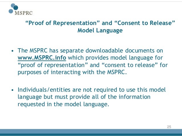 recovery process medicare medicare proof of representation form