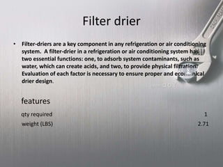 Refrigerant Recovery system (2) | PPTX