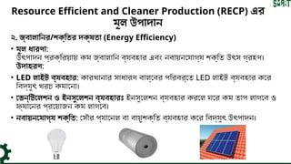 Implementing Resource Efficient and Cleaner Production (RECP) for ...
