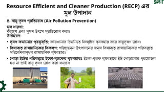 Implementing Resource Efficient and Cleaner Production (RECP) for ...
