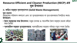 Implementing Resource Efficient and Cleaner Production (RECP) for ...