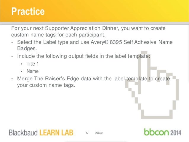 8395 name badges